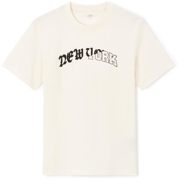 CELIO JENICO Pánske tričko, béžová, veľkosť