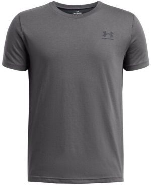 Under Armour SPORTSTYLE Chlapčenské tričko, sivá, veľkosť M