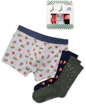 CELIO XMIBOHAPPY Boxerky a ponožky v darčekovom balení, mix, veľkosť