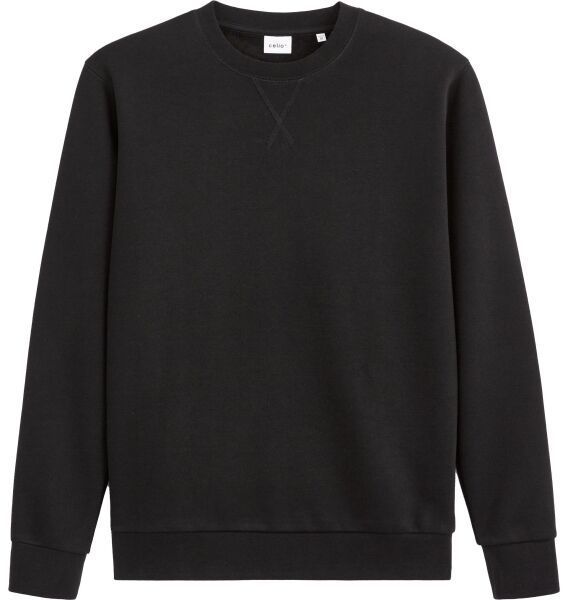 CELIO VESEVEN Pánska mikina, čierna, veľkosť