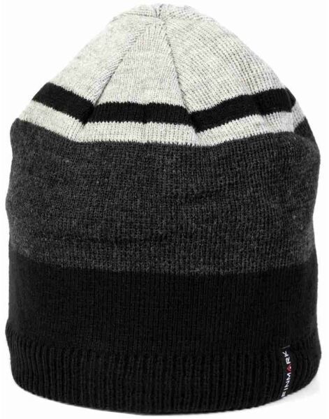 Finmark WINTER HAT Zimná pletená čiapka, čierna, veľkosť UNI