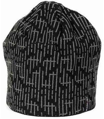 Finmark WINTER HAT Zimná pletená čiapka, čierna, veľkosť UNI