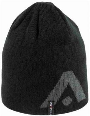 Finmark WINTER HAT Zimná pletená čiapka, čierna, veľkosť UNI