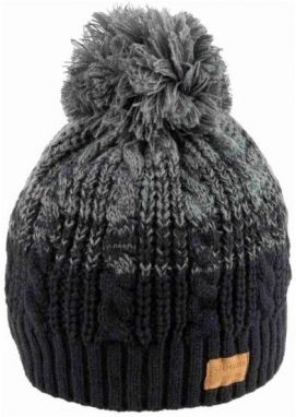 Finmark WINTER HAT Zimná pletená čiapka, čierna, veľkosť UNI