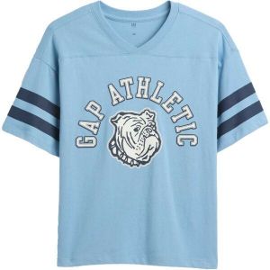 GAP V-SS ELV RELAXED JRSY GR Detské tričko, svetlomodrá, veľkosť