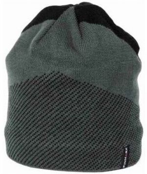Finmark WINTER HAT Zimná pletená čiapka, tmavo sivá, veľkosť UNI
