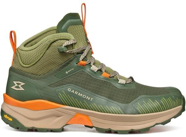 GARMONT 9.81 ENGAGE MID GTX Pánská outdoorová obuv, zelená, veľkosť 44