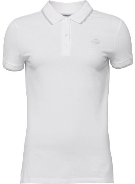 Lotto POLO CLASSICA W PQ Dámske tričko s golierom, biela, veľkosť