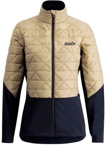 Swix INFINITY HYBRID INSULATED JACKET W Dámska zateplená bunda, béžová, veľkosť