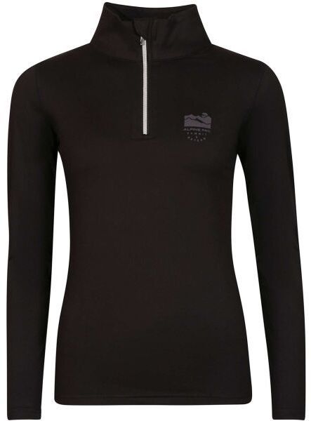 ALPINE PRO NIEMA Dámska outdoorová mikina, čierna, veľkosť