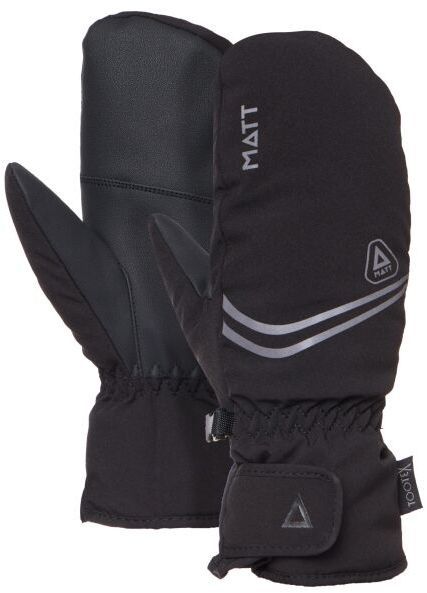 Matt PRIMATT Dámske zimné palčiaky, čierna, veľkosť