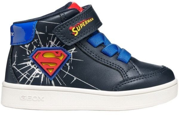 Geox B ECLYPER Chlapčenská voľnočasová obuv, tmavo modrá, veľkosť