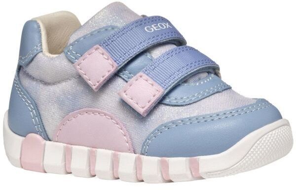 Geox B IUPIDOO Dievčenská voľnočasová obuv, svetlomodrá, veľkosť