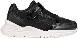 Geox J LOFTUS Dievčenská voľnočasová obuv, čierna, veľkosť