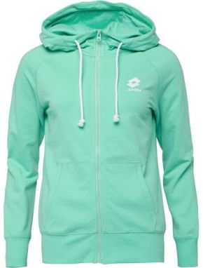 Lotto SMART OG FULL-ZIP HOODIE Dámska mikina, zelená, veľkosť