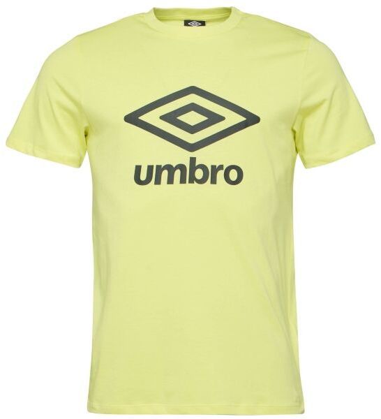 Umbro LARGE LOGO TEE ESSENTIALS Pánske tričko, žltá, veľkosť