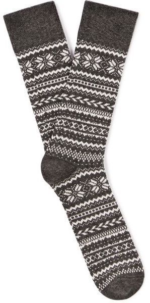 CELIO JISOJACQ Pánske ponožky, tmavo sivá, veľkosť