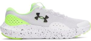 Under Armour BGS SURGE Chlapčenská bežecká obuv, biela, veľkosť 37.5