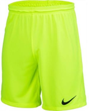 Nike DRI-FIT PARK 3 Pánske kraťasy, reflexný neón, veľkosť XXL