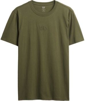 GAP V-FRCH MINI LOGO TEE Pánske tričko, zelená, veľkosť