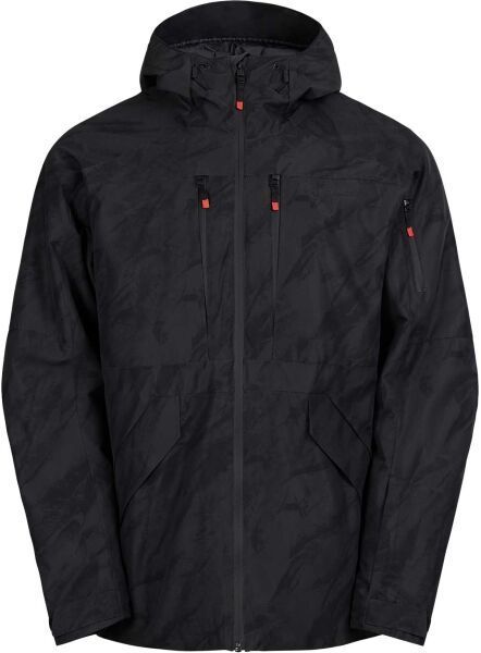 FUNDANGO BAILY ECO Pánska lyžiarska/snowboardová bunda, čierna, veľkosť