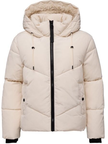 s.Oliver OUTDOOR JACKET Dámska zimná bunda, béžová, veľkosť