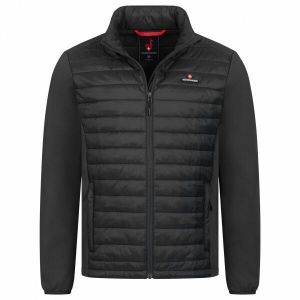 HOHENHORN KAPRUN Pánska hybridná bunda, čierna, veľkosť