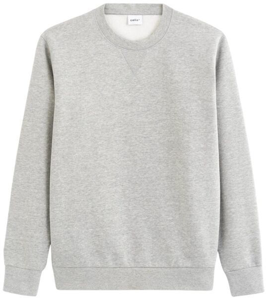 CELIO VESEVEN Pánska mikina, sivá, veľkosť