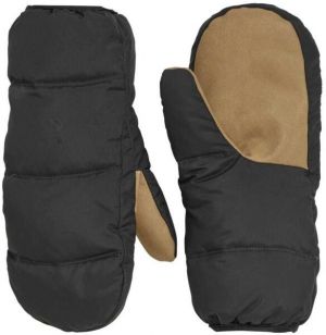 KARI TRAA RILDA Dámske páperové rukavice, čierna, veľkosť