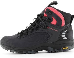 ALPINE PRO SPIDERE MID Dámska turistická obuv, tmavo sivá, veľkosť