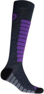 Sensor ZERO MERINO Funkčné ponožky, čierna, veľkosť