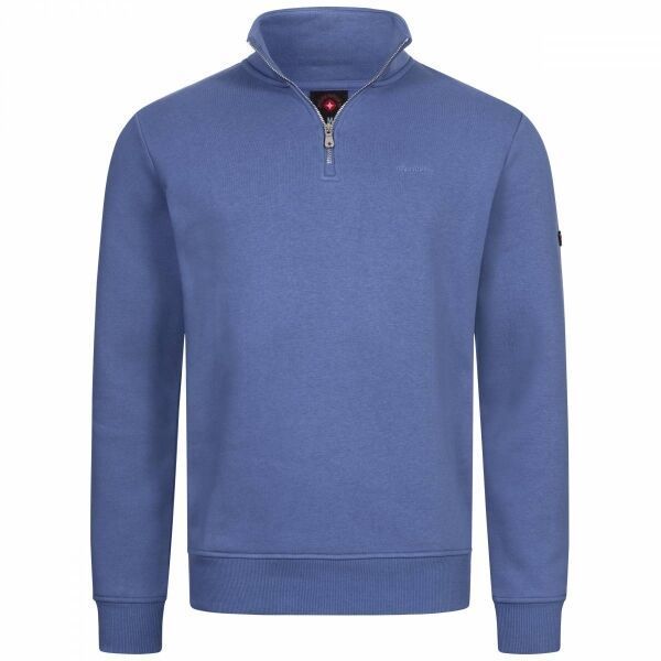 HOHENHORN TROIBERG Pánska mikina, modrá, veľkosť XXXL