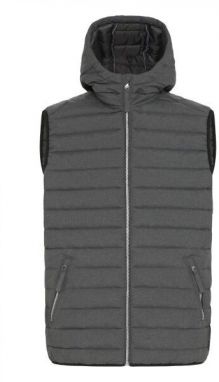 BLEND BHEDMAR Pánska vesta, tmavě šedá, veľkosť