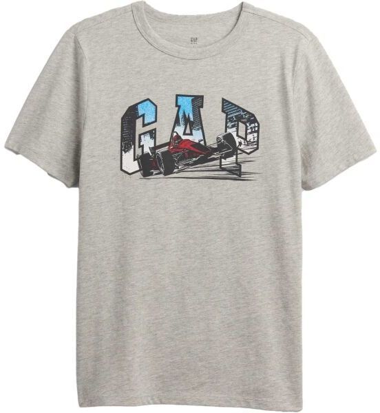 GAP V-AUG SS VG Detské tričko, sivá, veľkosť