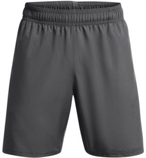 Under Armour WOVEN WORDMARK Pánske krátke nohavice, šedá, veľkosť