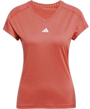 adidas AEROREADY TRAIN ESSENTIALS MINIMAL T-SHIRT Dámske športové tričko, červená, veľkosť