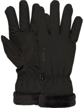 Willard DEXI Tenšie dámske zimné rukavice, černá, veľkosť