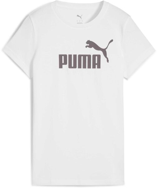 Puma ESSENTIALS NO.1 LOGO TEE Dámske tričko, bílá, veľkosť