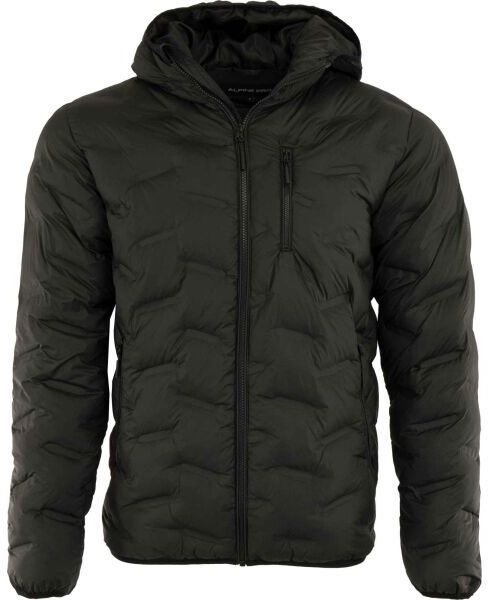 ALPINE PRO RONAR Pánska zimná bunda, černá, veľkosť