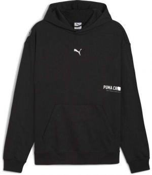 Puma M GRAPHIC FRENCH TERRY HOODIE Pánska mikina, černá, veľkosť