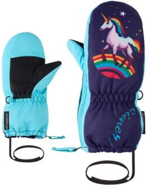 Ziener LEPRINT-Z AS MINIS Detské lyžiarske palčiaky, fialová, veľkosť