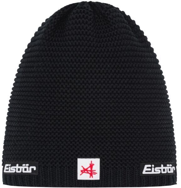 Eisbär CORSON OS Pánska zimná čiapka, čierna, veľkosť