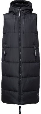 Willard ULYSS Dlhá dámska prešívaná vesta, černá, veľkosť XXL