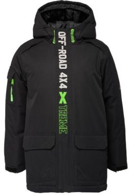 Lewro DARELL Chlapčenská zimná bunda s membránou, černá, veľkosť 140-146