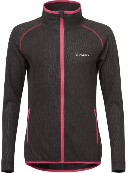Klimatex LIBELU 1 Dámska flísová mikina, černá, veľkosť