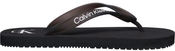 Calvin Klein BEACH SANDALTRANSPARENT Dámske žabky, černá, veľkosť