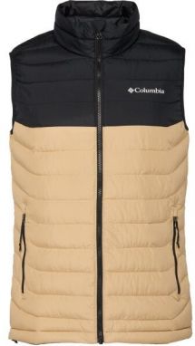 Columbia POWER LITE II VEST Pánska zimná vesta, béžová, veľkosť