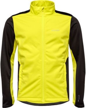 Klimatex MATTI NO WIND Pánska vetruodolná softshellová bunda, žlutá, veľkosť XXXL