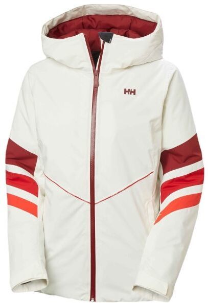 Helly Hansen W PANORAMA INS JACKET Dámska lyžiarska bunda, bílá, veľkosť