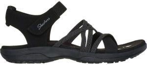 Skechers REGGAE SLIM - MEADOW GRAZER Dámske sandále, černá, veľkosť
